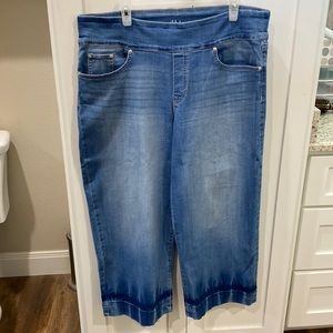 🌹Style & Co wide leg crop jeans sz XL